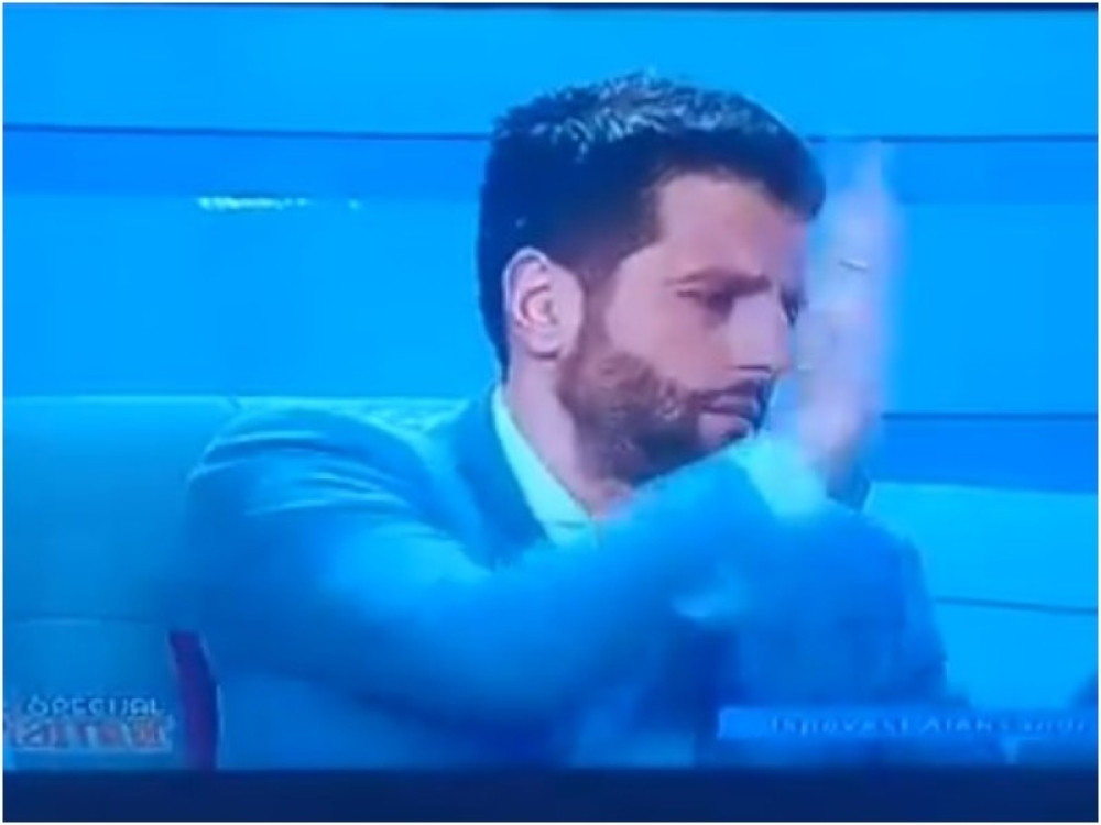 Šapić govorio usred emisije, a onda je naglo prekinut. Usledio je udarac posle kojeg nezvani gost više neće ustati! (VIDEO)