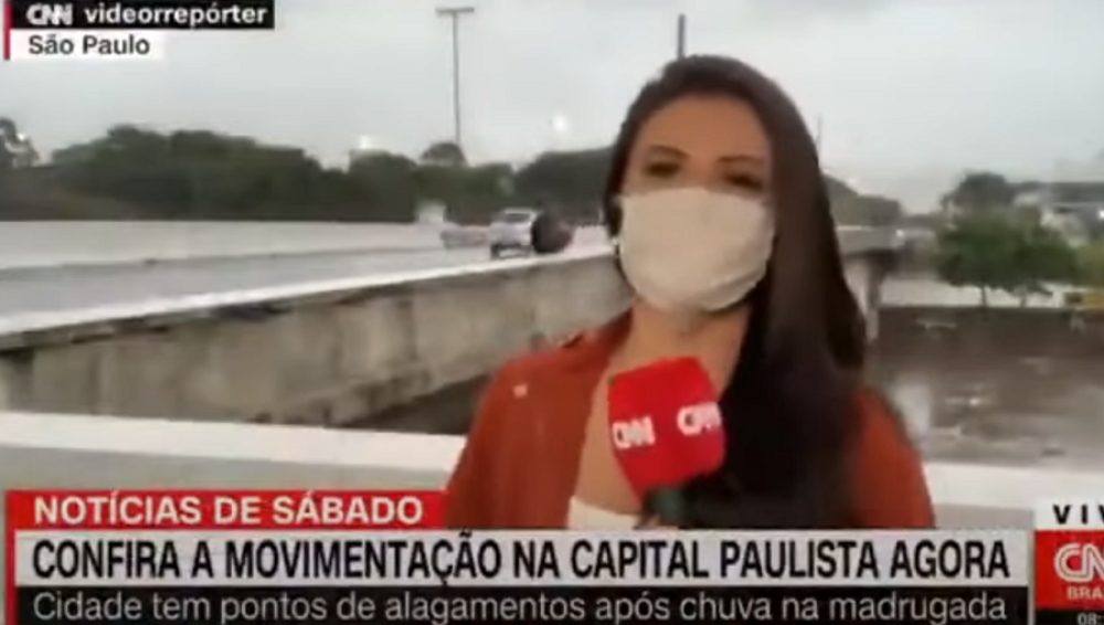 Novinarku CNN-a pljačkaš napao u uživo programu (VIDEO)