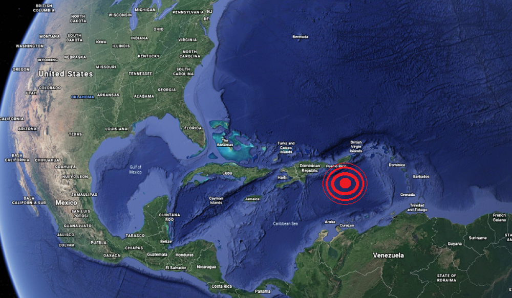 Jak zemljotres pogodio Portoriko!