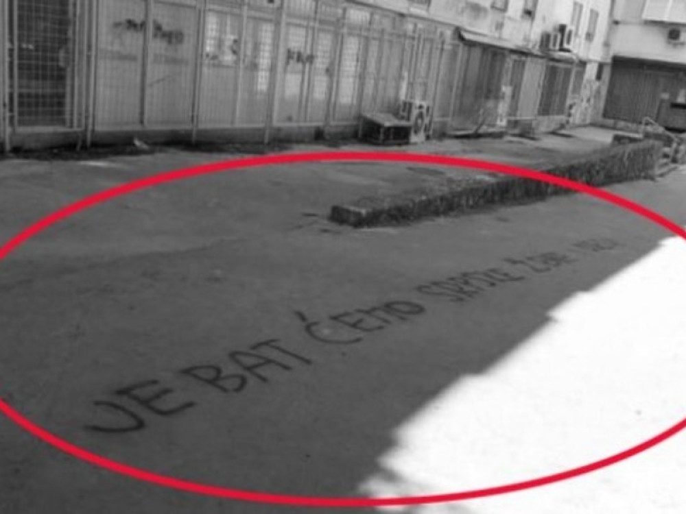 Stepen mržnje do beskonačnosti: Najnovija splitska, antisrpska uvreda ispred Osnovne škole!