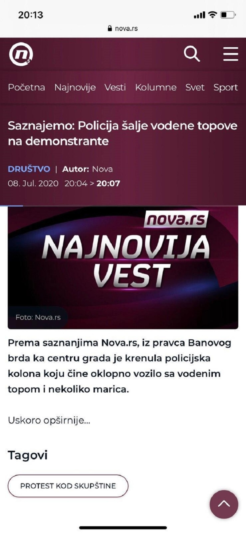 Nebojša Stefanović raskrinkao laž Nove S