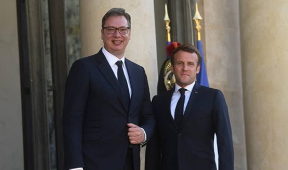 Vučić uputio Makronu čestitku povodom nacionalnog dana Francuske