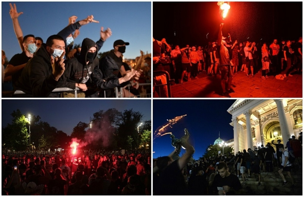 Beograd postaje ratna zona, nasilnici odredili novu metu! (FOTO)