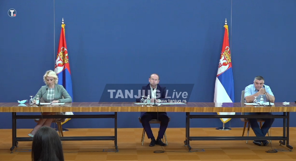 Krizni štab za borbu protiv epidemije korona virusa obratio se javnosti (VIDEO)