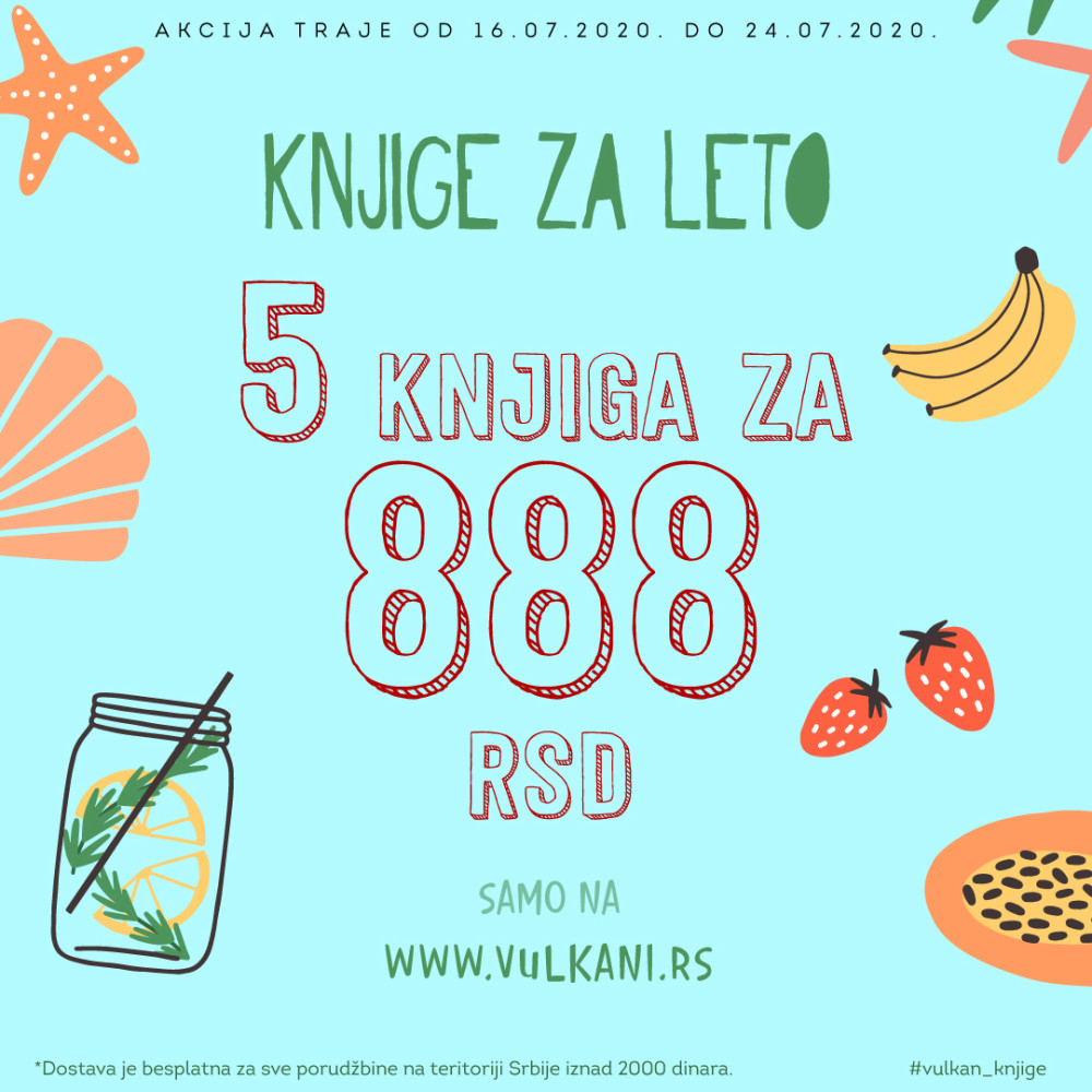 Vulkan izdavaštvo ne prestaje da misli na svoje verne čitaoce: Knjige za leto samo na sajtu www.vulkani.rs!