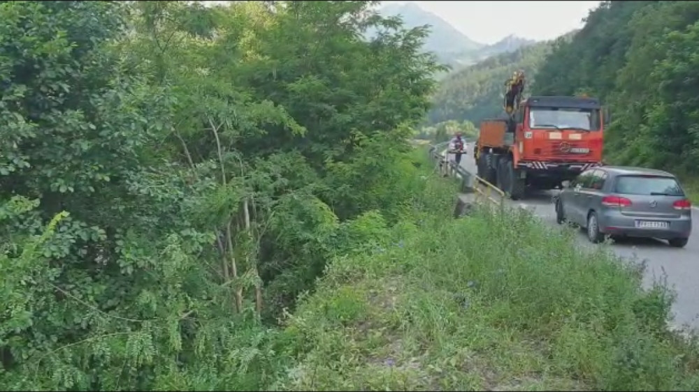Reka je brza i mutna, ronjenje je rizično za Žandarme