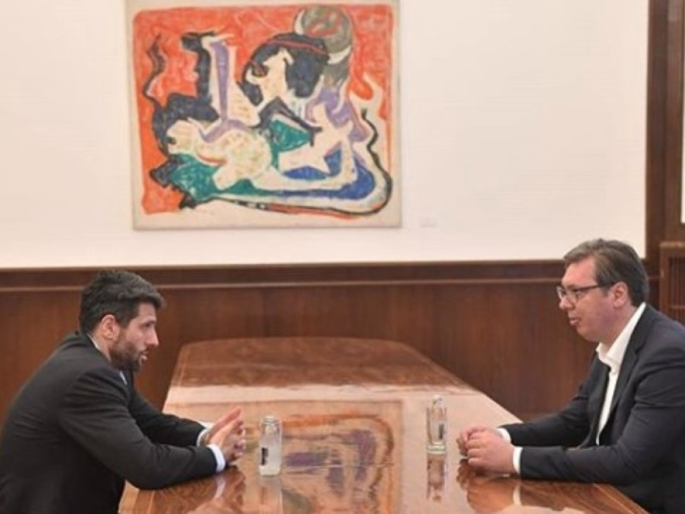 Vučić sa Šapićem!