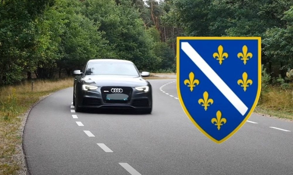 Na audiju istakao ratnu zastavu zločinačke Armije BiH!
