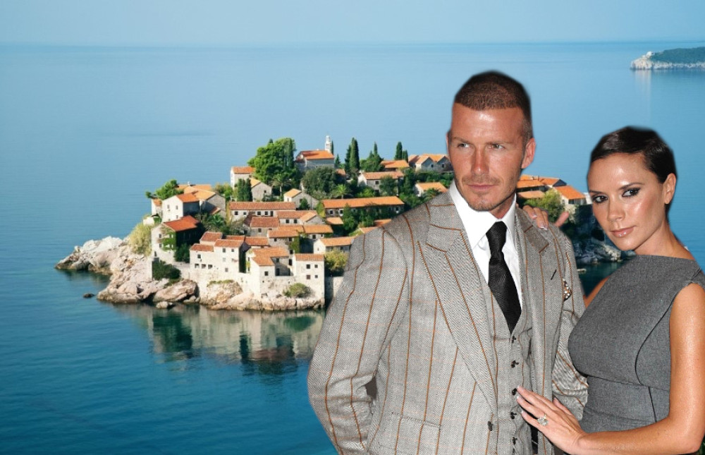 Bekamovi prave svadbu u Crnoj Gori: Žene sina na Svetom Stefanu!