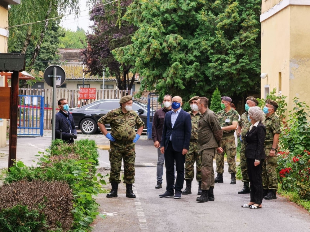 Vojna bolnica u Petrovaradinu pretvorena u Kovid bolnicu