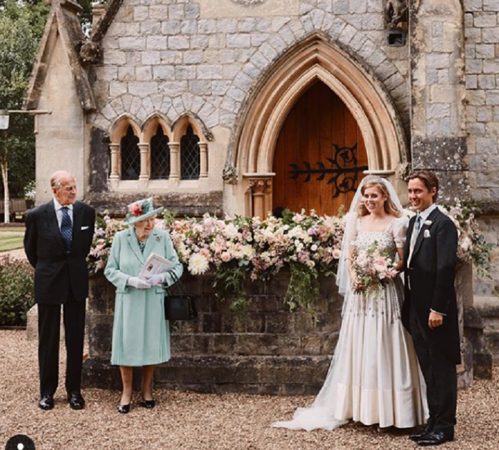 Unuka kraljice Elizabete se udala u najvećoj tajnosti, a evo čiju je venčanicu nosila