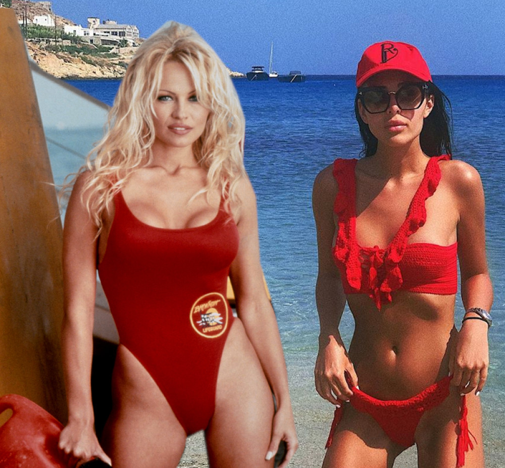 Napali je hejteri! Anastasija pozirala kao "čuvarka plaže", a komentar koji je usledio je brutalan!