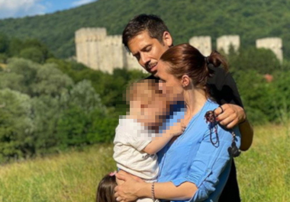 Velika pravoslavna svetinja! Nikola Rokvić zajedno sa decom i ženom u manastiru!