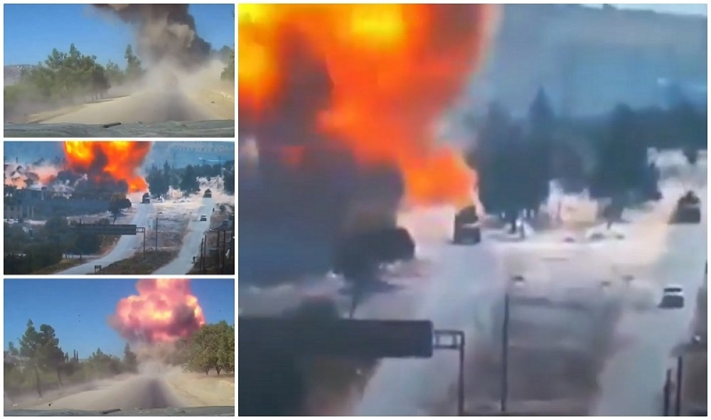 Ovako je izveden napad na rusku vojsku (UZNEMIRUJUĆI VIDEO)