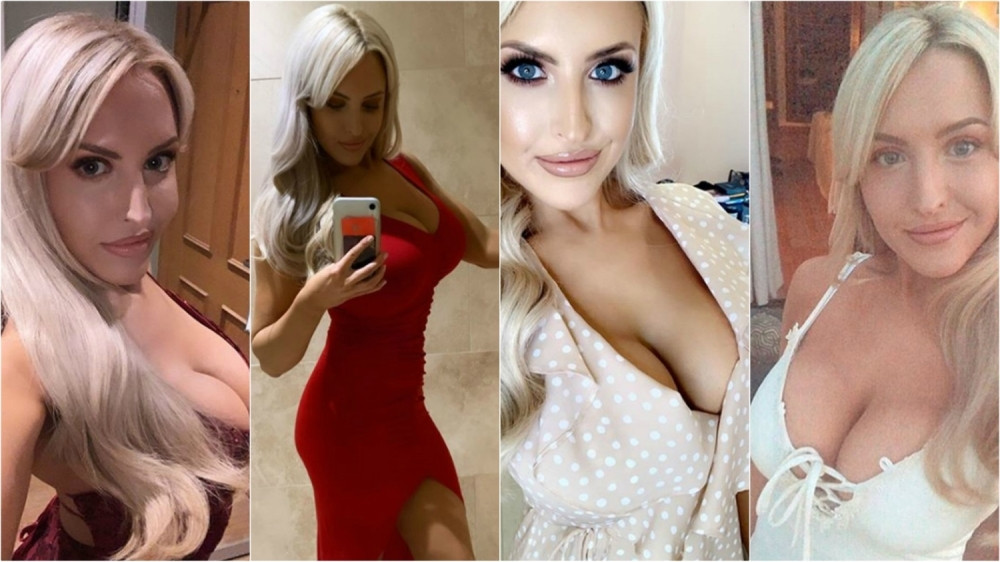 Bombastičnim grudima je zagospodarila fudbalskom publikom, muškarci umiru gledajući s*ksi slike! Nerealno telo (FOTO)