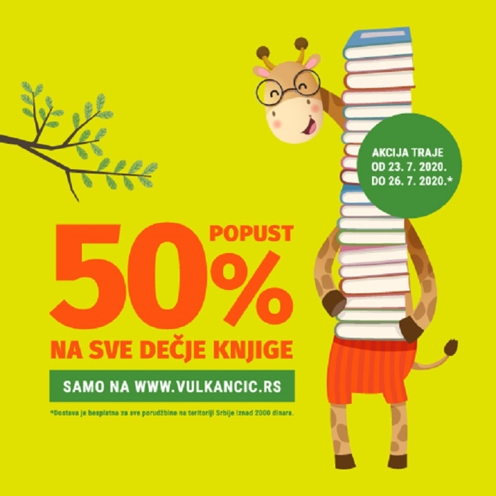 Samo na sajtu www.vulkancic.rs od 23. do 26. jula