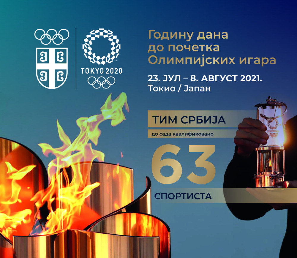 Do početka OI u Tokiju ostalo je tačno 365 dana, pogledajte poruke srpskih sportista (VIDEO)