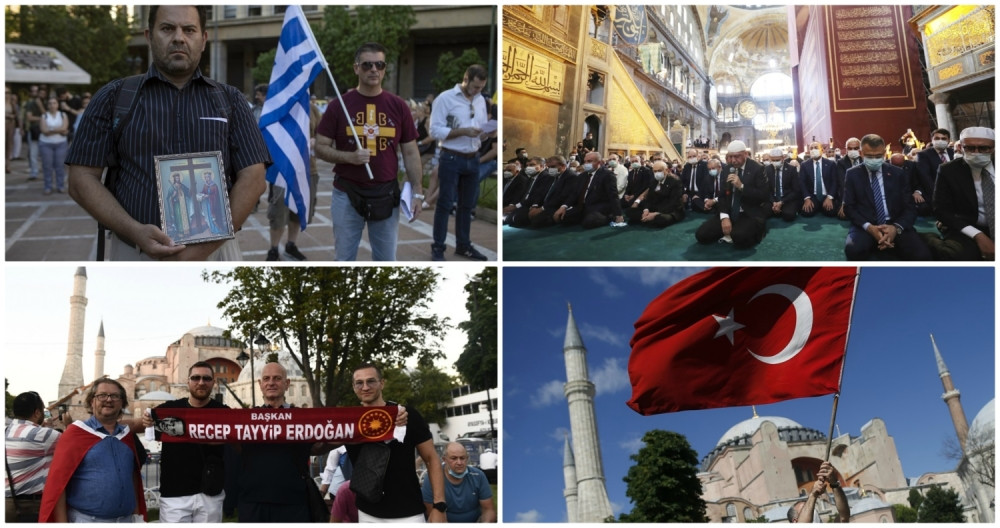 Turci likuju i brutalno provociraju Grke (FOTO)