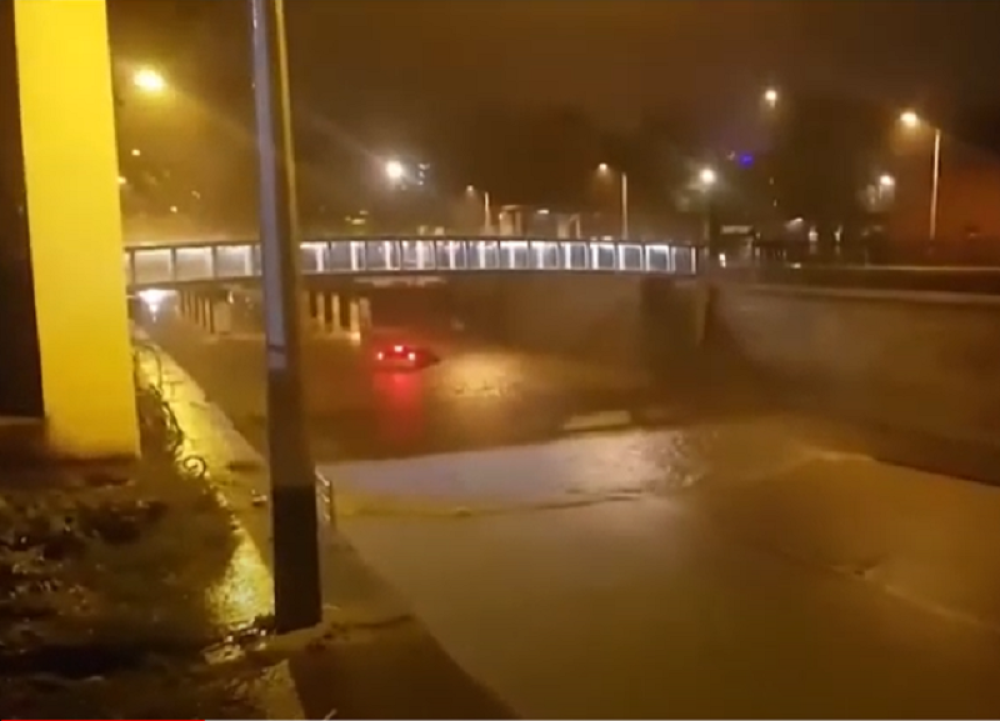 Devojka je šetala pse, tad je čula vapaje, bez razmišljanja je krenula ka autu koji je tonuo nasred ulice (FOTO/VIDEO)