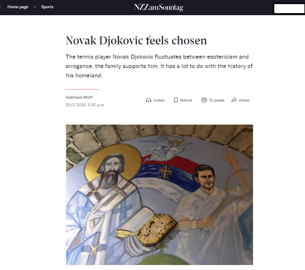 Švajcarci rasistički udarili po Đokoviću i našem narodu: "Bombardovanje je patetičan način da svalite krivicu! Uvek glumite žrtve!" (FOTO/VIDEO)