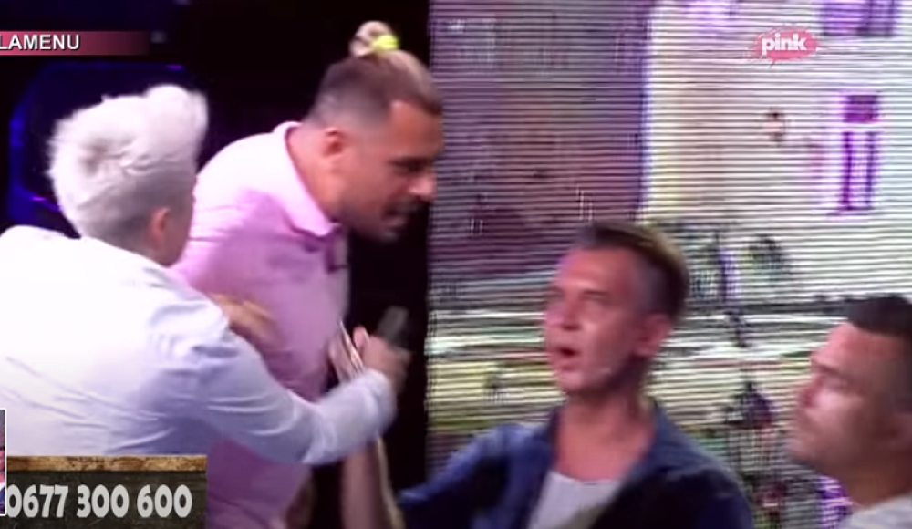 Bora Santana u programu uživo nasrnuo na Čolaka! (VIDEO)