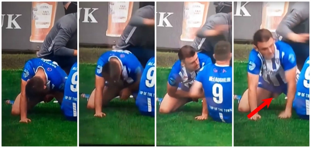 Izvadio "budalu" pa kod trenera i saigrača piškio kao da je pas! (VIDEO)