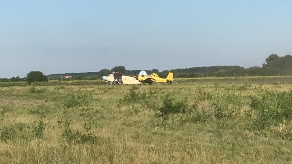 Poleće prvih šest aviona - počinje zaprašivanje komaraca