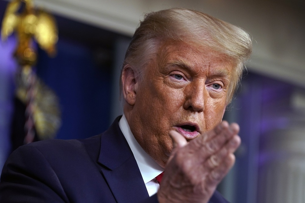 Tramp je objasnio šta se dogodilo ispred Bele kuće (VIDEO)