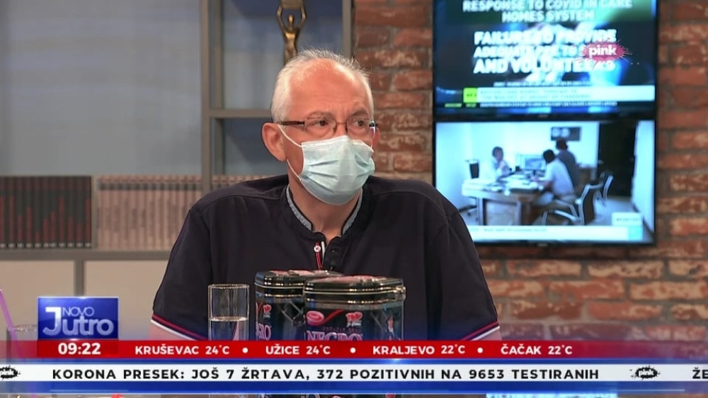 Dr Kon iskreno: Maske ne mogu da zaštite kao policijski čas