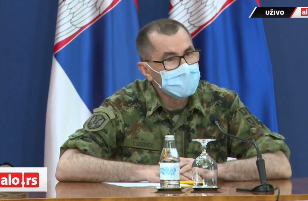 Pukovnik Udovičić se obratio javnosti: Stanje je kritično!