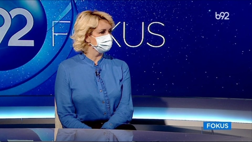 Odmah posle konferencije, doktorka Kisić se pojavila pred kamerama televizije, odlučila je da kaže sve