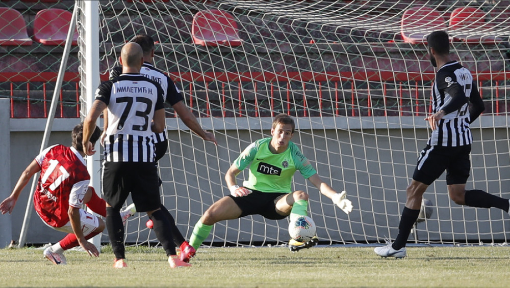 Talentovani golman Partizana debi krunisao trijumfom!