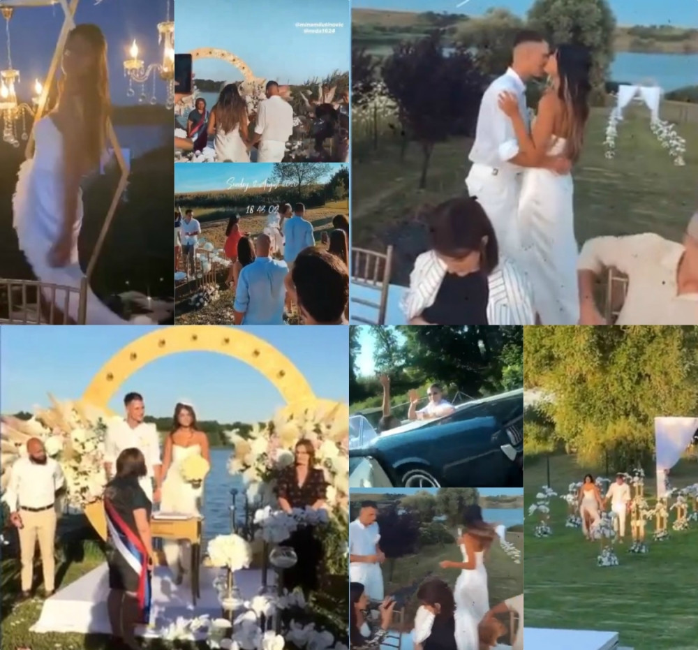 Luksuzno venčanje srpskog košarkaša kroz šljivike i livade! (VIDEO)