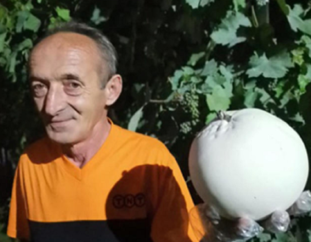 Našao veliku belu loptu, meštani ovo nikada nisu videli (FOTO)