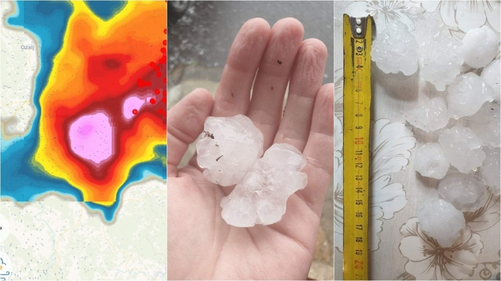 Padao grad veličine oraha, vetar nosio krovove, pijavica rušila stabla, a evo šta to znači za Srbiju (FOTO/VIDEO)