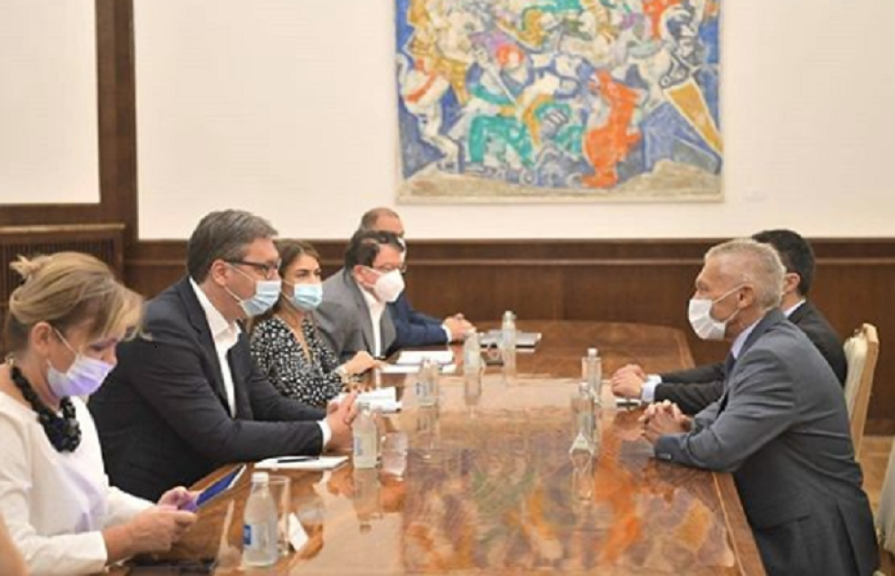 Predsednik Srbije se sastao sa ambasadorom Rusije