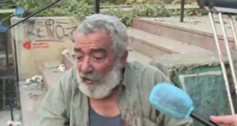 "Inače spavam na ulici, ali sad nemam ni ulicu!" (VIDEO)