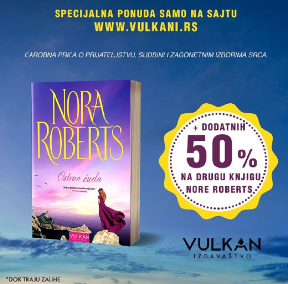 Specijalno iznenađenje za sve ljubitelje emotivnih romana Nore Roberts!