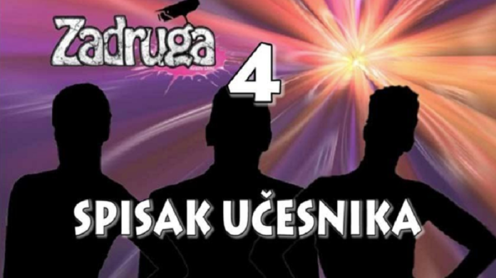 Izbačen kompletan spisak učesnika "Zadruge 4": Jedno ime niko nije očekivao! (FOTO)