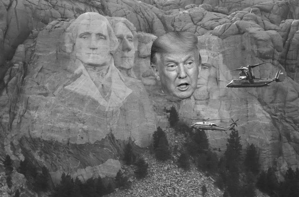 Tramp o svom liku na planini Rašmor