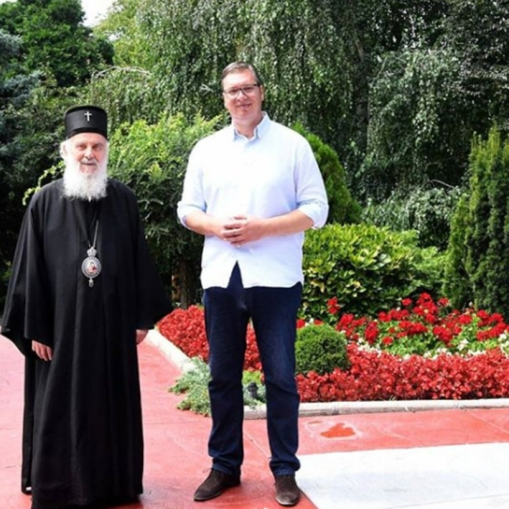 Ono o čemu je predsednik razgovarao sa patrijarhom Irinejem zanima sve Srbe!