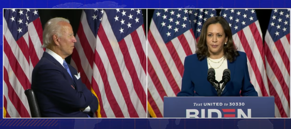 Bajden i Harisonova prvi put na bini zajedno - Tramp je odmah oštro prokomentarisao njeno pojavljivanje!