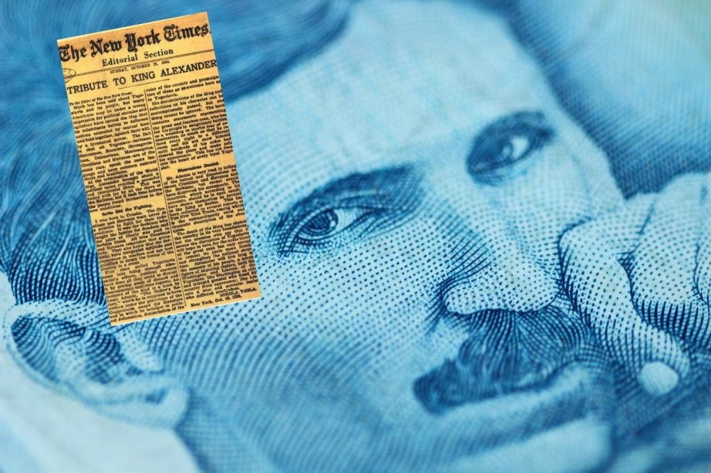 Ovako je Tesla pisao o svom narodu, Jugoslaviji i kralju Aleksandru za "Njujork Tajms" (FOTO)