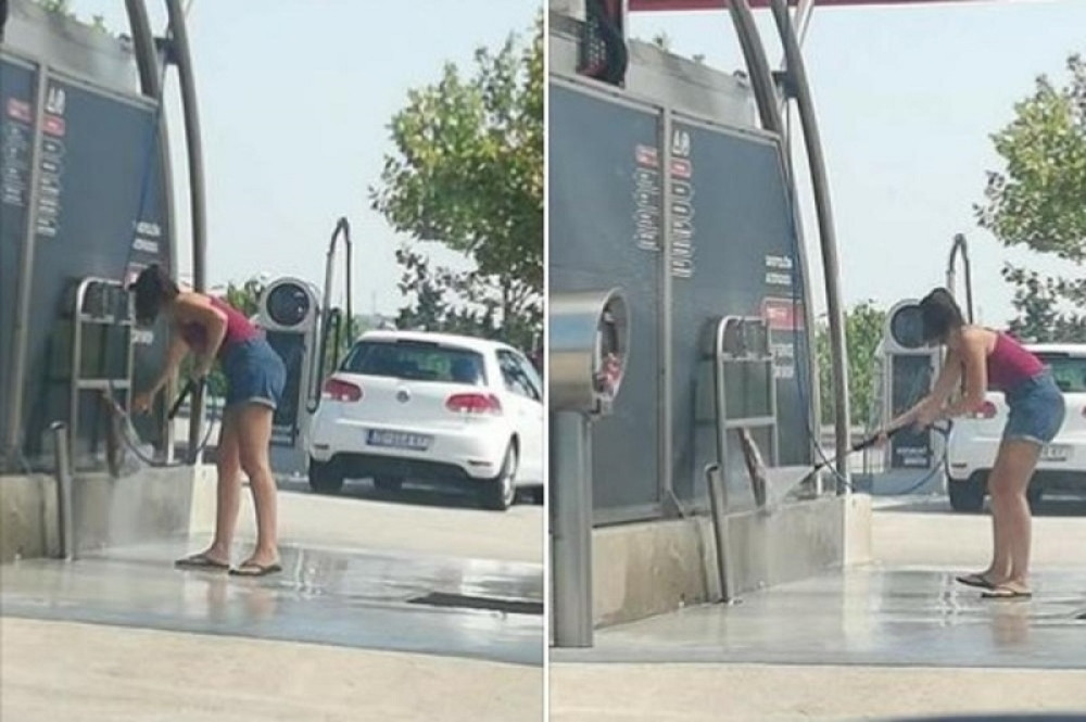 Urnebesna scena u Hrvatskoj: U samouslužnoj perionici donela PRŠUTU! (FOTO)