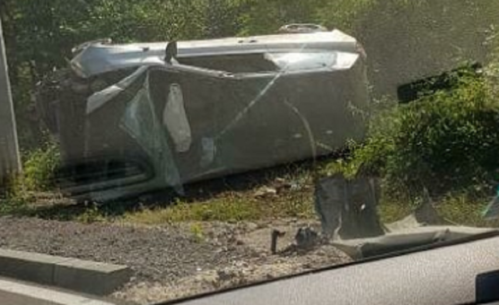 Automobilom izleteo sa kolovoza (FOTO)