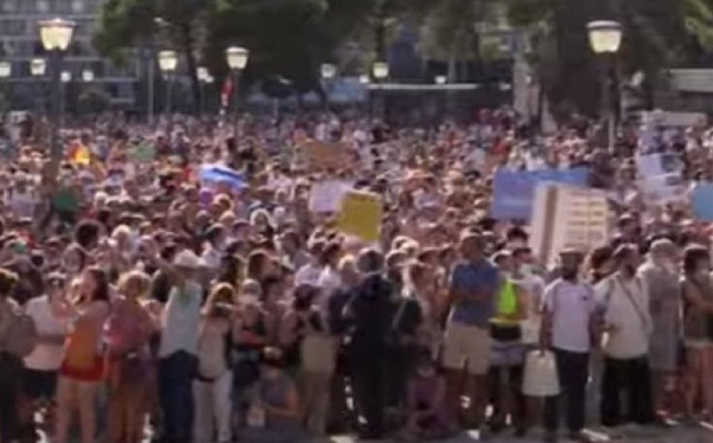 Protesti u Madridu nakon ukinutog dokumentarca! (VIDEO)