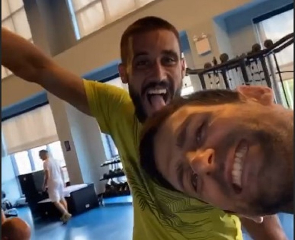 Žurka može da počne: Novak se prišunjao Damiru i napravio ludnicu! (VIDEO)