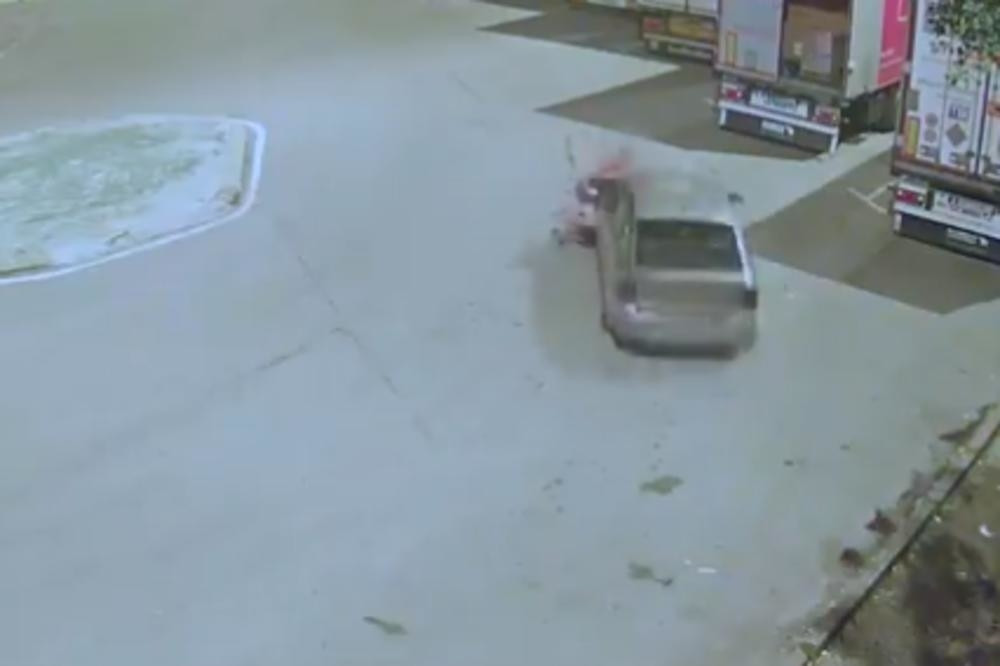 Bosanac posle pljačke uleteo u kola, vlasnik kuće im se zakačio za vrata, a onda su počeli da ga gaze! (VIDEO)