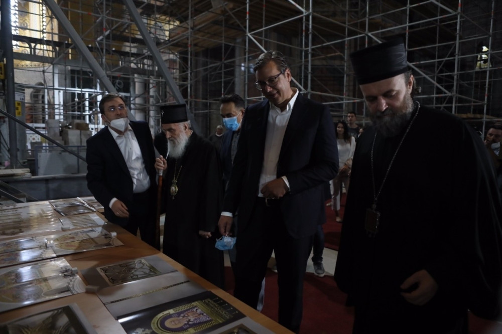 Predsednik objavio - Hram će biti gotov do kraja oktobra