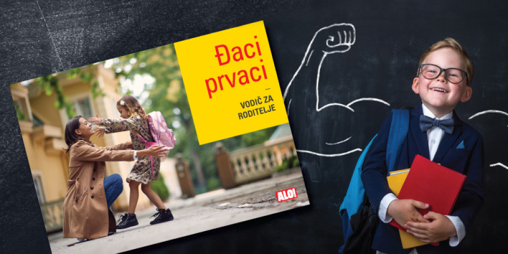 24. avgusta u novinama ALO! poklon ,,Vodič za roditelje đaka prvaka“